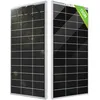 Image de 195W 18V Panneau Solaire Bifacial Monocristallin Photovoltaïque Double Face Mono pour Charger BatterieCamping-carJardinBateau