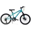 Image de Velo VTT Enfants Huffy Extent 20 Pouces - Shimano 6 Vitesses - 6 à 9 ans - bleu aqua
