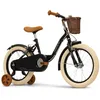 Image de Vélo Enfant   Vintage   Roues 16   Age 5 à 7 ans   Panier - Freins à étrier   Noir   Produit HUFFY