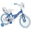 Image de Vélo Enfant - Disney - Frozen 16 - Bleu Glacé - Roues dEntraînement - Frein à Rétropédalage