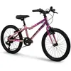 Image de Vélo enfant - HUFFY - Literide Junior Alloy - 20 - 7 vitesses - Cadre aluminium néon (rose/violet)