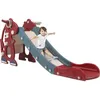 Image de Toboggans pour enfants pliable avec panier de basket machine à musique - Jeu intérieur/extérieur Enfant - Dès 2 Ans