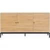 Image de Buffet 3 portes effet bois 160 cmTalia