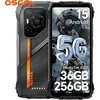 Image de OSCAL PILOT 3 - Smartphone 5G incassable 678 36Go (12+24Go)/256Go + SD 2To 50MP 7500mAh NFC Face ID - Noir