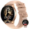 Image de Montre Connectée Femme pour iPhone/Samsung/Android1.43 AMOLED/ 100+ Modes Sportifs/Fonction Féminine/Fréquence Cardiaque