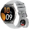Image de Montre Connectée Femme avec Appel Bluetooth 5.3 Suivi des Règles/100+ Sport/SpO2/Sommeil/Fréquence Cardiaque/ Podometre/ IP68-Gris