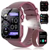 Image de FeipuQu montre connectée femme1.91 HD Smartwatch appel bluetooth Lampe de pocheAssistant vocalétancheSommeilCalories