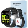 Image de Montres Connectée Homme Femme avec Appel Bluetooth 5.3 120+ Modes Sportifs Moniteur de santé Podomètre Compatible iOS & Android Noir