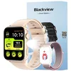 Image de Montre Connectée Femme avec Appel Bluetooth 5.3Fonction Féminine150+ Modes SportifsSommeilCaloriesCadrans personnalisés Rose