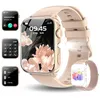 Image de Montre Connectée Femme avec Appel Bluetooth 5.3 Smartwatch 150+ Sportifs Sommeil Fréquence Cardiaque Calories pour Android iOS