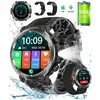Image de Montre Connectée Homme 960mAh/5ATM Étanche/LED Lampe 1.45 Militaire Smartwatch avec Appel 24H Fréquence Cardiaque Android iOS