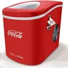 Image de Salco Machine à glaçons Coca-Cola SEB-14CC rouge glaçons en 8-13 minutes avec décapsuleur COCA-COLA