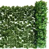 Image de COSTWAY Haie Artificielle Brise-Vue 150 x 300 CM Anti-UV Grillage Vegetal Artificiel Feuillage réaliste PE 10 Attaches Zippées