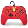 Image de Manette filaire Gamepad PowerA pour Nintendo Switch - Pikachu Rieur - Jaune - Vibration