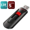 Image de SANDISK Clé USB Cruzer Glide - 128Gb - 2.0 - Noir / Rouge
