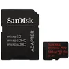Image de Carte Mémoire microSDXC SanDisk Extreme PRO 128 Go + Adaptateur SD jusquà 100 Mo/s Classe 10 U3 V30 A1
