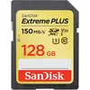 Image de SANDISK Carte mémoire flash Extreme PLUS - 128 Go - Video Class V30 / UHS Class 3 / Class10 - SDXC UHS-I