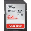 Image de Carte mémoire SDXC UHS-I SANDISK ULTRA 64GB - Vitesse de lecture jusquà 80 Mo/s - Classe 10 UHS-I