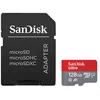 Image de Carte mémoire microSDXC - SANDISK - Ultra 128Go - Classe 10 - 140Mo/s - Rouge