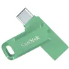 Image de Clé USB - SANDISK - Ultra Dual Drive Go USB-C Absinthe 128GB - USB-C - 128 Go - Vert