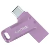 Image de Clé USB - SANDISK - Ultra Dual Drive Go USB-C Lavender 128GB - 128 Go - USB 3.0