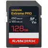 Image de Carte mémoire SDXC - SANDISK - SDSDXXJ-128G-GSCIN - 128 Go - UHS I 250/120 Mo/s - 4K Ultra HD