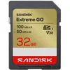 Image de Carte SD - SANDISK - Extreme GO 32 Go - SDHC UHS I V30 (U3) - 100 Mo/s lecture - 60 Mo/s écriture