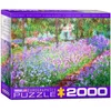 Image de (EG82204908) - Puzzle 2000 pièces Eurographics - Jardin de lartiste