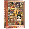 Image de Puzzle - EUROGRAPHICS - Affiches Vintage - 1000 pièces - Adulte