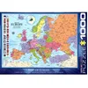 Image de Puzzle Map of Europe - 1000 pièces - EUROGRAPHICS - Voyage et cartes - Adulte - Multicolore