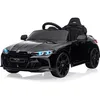 Image de Voiture Électrique - Enfant 12V - Noir Sous Licence BMW M4 avec Télécommandé Vitesses 3 Km/h LED et Musique pour Enfants 3-8 An