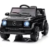 Image de 12V Voiture Électrique Enfant Sous Licence Mercedes G63 AMG Télécommande 3 Vitesses Klaxon LED Musique - Noir
