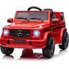 Image de 12V Voiture Électrique Enfant Sous Licence Mercedes G63 AMG Télécommande 3 Vitesses Klaxon LED Musique - Rouge