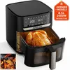 Image de Friteuse sans huile - AZMSARY - 8.5 L - 2600 W - Écran tactile LED - Fonction Maintien au Chaud - Fonction Minuterie