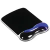 Image de Kensington Tapis de souris avec repose-poignet Duo gel Noir et bleu