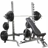 Image de Appareil de musculation multipresse avec banc professionnel Body Solid - gris/noir - 1793x1663x188 cm