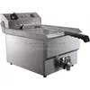 Image de Friteuse électrique - COMBISTEEL - 8 litres - Robinet de vidange - 33 kW - 1 panier