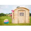Image de Maisonnette en Bois pour enfant - TIMBELA - H145 x 105 x 130 cm - Ep. 19 mm - Pin / épicéa