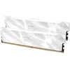 Image de Kit mémoire gamer - CRUCIAL Pro OC - CP2K16G64C32U5W - 32 Go (2x 16 Go) DDR5-6400 UDIMM - CL32 avec dissipateur thermique - Blanc