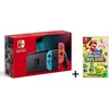 Image de Console de salon - Nintendo - Switch - Rouge/Bleu Néon - 32 Go - Nouveau modèle V2