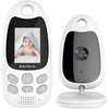 Image de Babyphone MAGICFOX Caméra Bébé Moniteur 24 GHz avec Capteur de Température Communication Bidirectionnelle Vision Nocturne