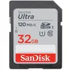 Image de SanDisk Ultra 32GB SDHC carte mémoire SD SDHC 120 MB/s Class 10 UHS-I V10  SDSDUN4-032G-GN6IN
