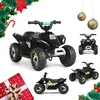 Image de COSTWAY Quad Electrique pour Enfants 6 V 45 Km/H max. Voiture pour Enfants de 3Ans+ Noir