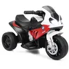 Image de COSTWAY BMW Moto Electrique pour Enfants 6V/4Ah à 3 Roues Phare LED Musiques 3 Roues Cadeau pour Tout-petits 18-36 Mois Rouge