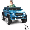 Image de DREAMADE Voiture Électrique Mercedes-Benz Maybach G650-S 12V avec Télécommande Phare Coffre de Rangement Vitesse 2-45km/hBleu