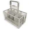Image de Panier à couverts universel gris pour lave-vaisselle Bosch Beko Indiset Zanussi - Siemens