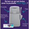 Image de Poubelle Litter Genie Easy Roll avec 1 recharge Easy Roll 3 mois - 12 sacs