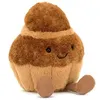 Image de Peluche - BRIOCHE - Marron - 16 cm - Tendre et souriante