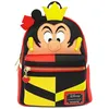 Image de Sac à dos Disney Reine de Coeur - NO NAME - 23x26x11cm - Cuir synthétique - Rouge