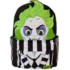 Image de Sac à dos - Loungefly - Beetlejuice - Nylon - Noir et Blanc - Bretelles réglables